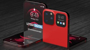 Mê mẩn trước Concept iPhone 13 Red màn hình gập tuyệt đẹp
