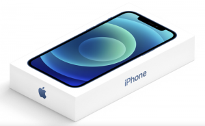 iPhone 12 mini retail box
