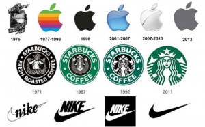 Logo các thương hiệu nổi tiếng đã thay đổi như thế nào