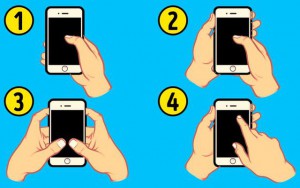 Cách cầm iPhone bật mí tính cách và đời sống tình cảm của bạn?
