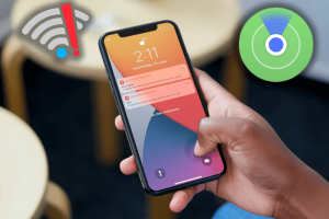 cach tim iphone khong can ket noi mang ios14 1