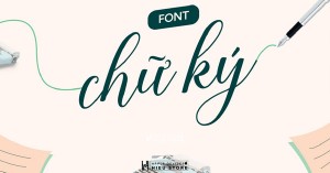 Top 8 Font Chữ Photoshop Đẹp Dành Cho Dân Thiết Kế Đơn Gian
