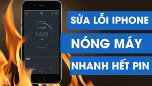 Lỗi iOS hao pin nóng máy trên iPhone, cách sửa thành công 100%