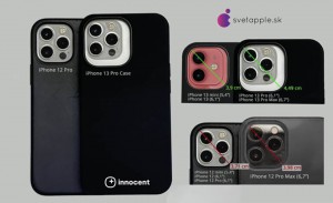 Ốp lưng iPhone Pro 13 rò rỉ với notch nhỏ hơn và thân máy dày hơn