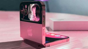iPhone Flip - iPhone gập màu hồng cuốn hút: Thiết kế đốn tim chị em phụ nữ