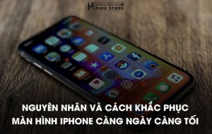 Tại sao màn hình iPhone 11 bị tối và cách xử lý hiệu quả nhất