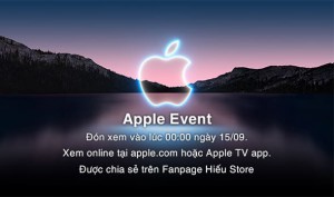 Hướng dẫn xem trực tiếp sự kiện của Apple lúc 0h ngày 15/9