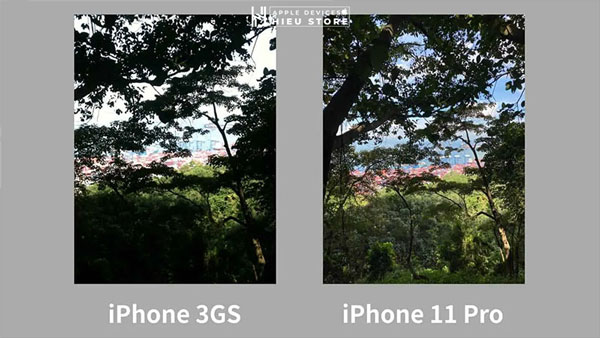 anh chup iphone 3gs vs 11