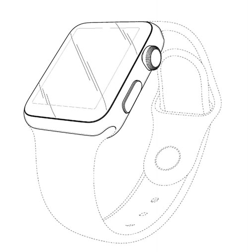 Apple patent camera under display
