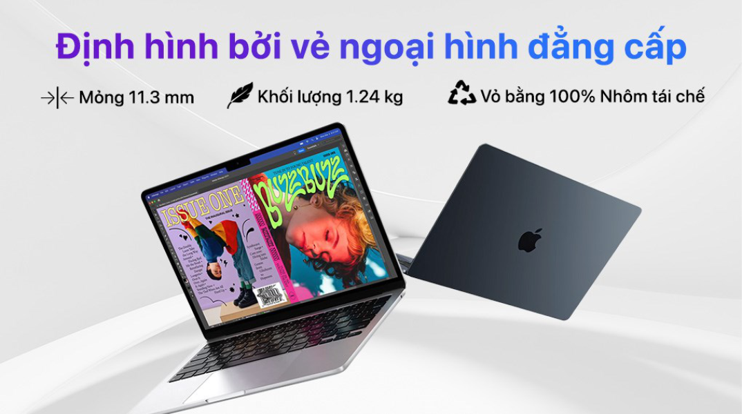 MacBook Air M3 13 inch 16G/256GB NEW | Chính Hãng - Biên Hoà