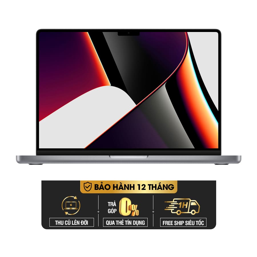 MacBook Pro 2021 14 inch M1 Pro SSD 512GB | Chính Hãng - Biên Hoà